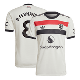 Manchester United B.FERNANDES #8 Third Away Soccer Jersey Authentic 2024/25